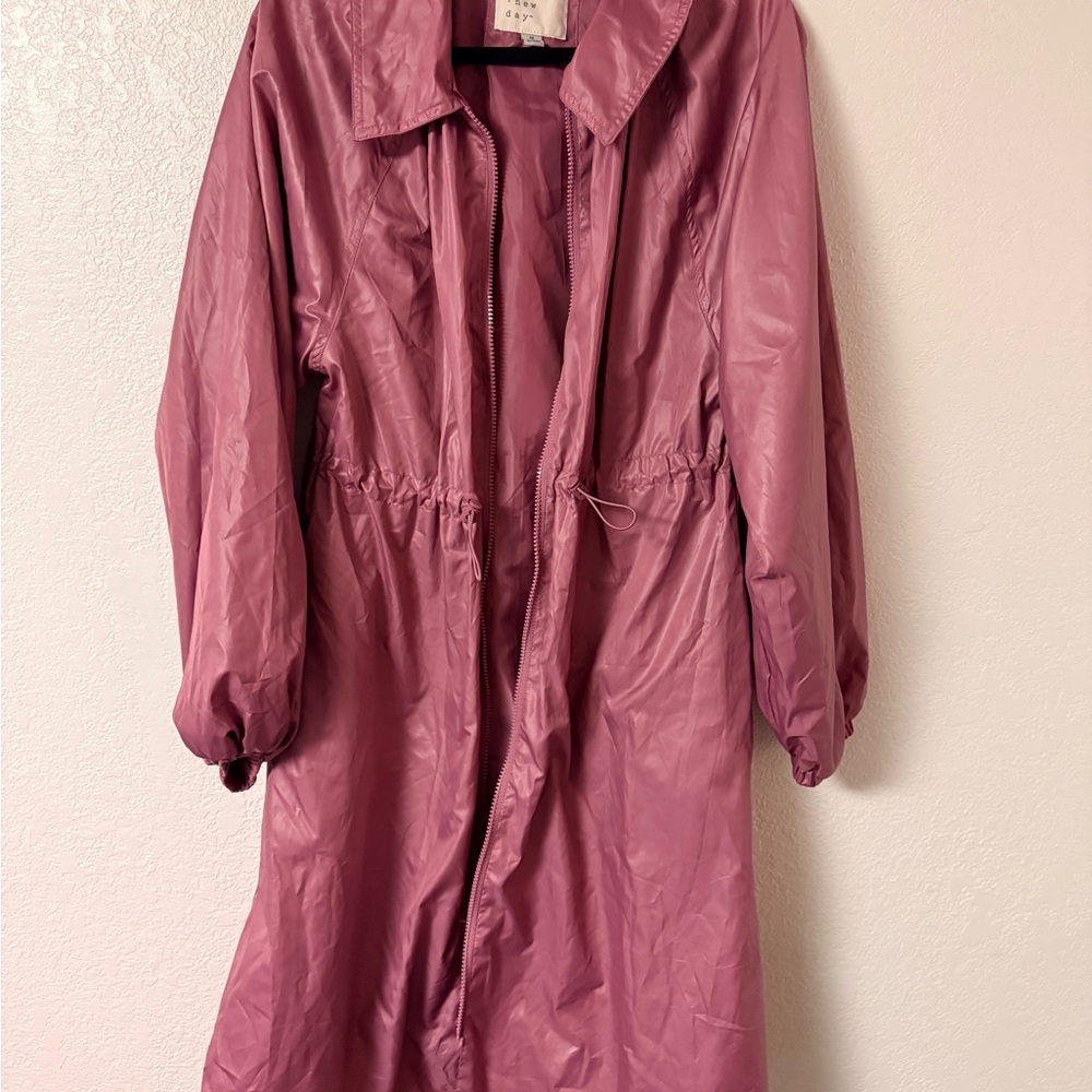 a new day Women's Dusty Rose Trench Coat